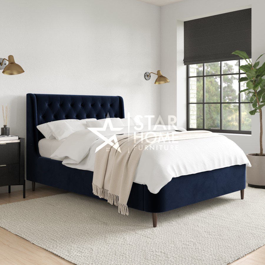 Amara Upholstered Ottoman Bed - SHF
