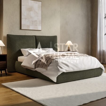 Dune Ottoman With Pillow Headboard Bed - SHF