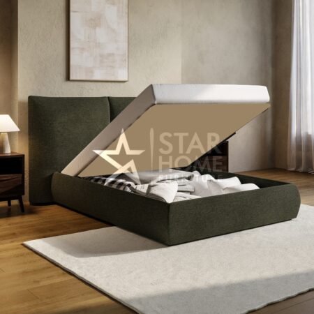 Dune Ottoman With Pillow Headboard Bed - SHF