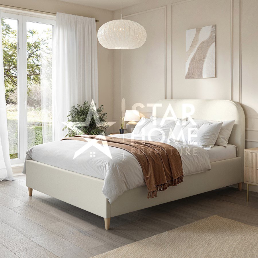 Zara Velvet Frame Bed - SHF