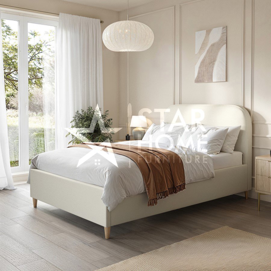 Zara Velvet Frame Bed - SHF