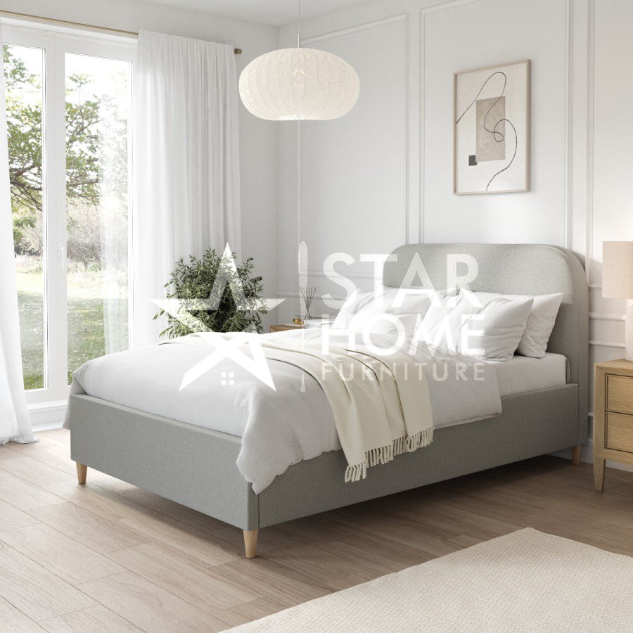 Zara Velvet Frame Bed - SHF