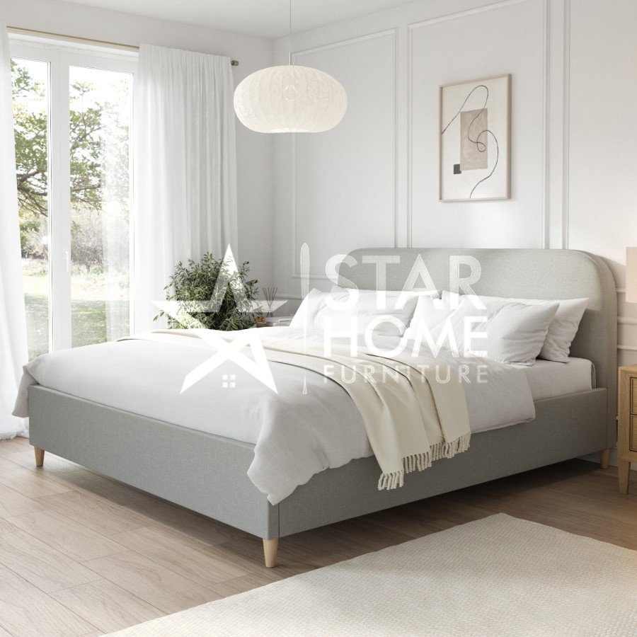 Zara Velvet Frame Bed - SHF