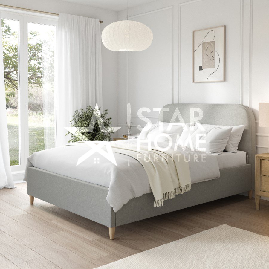 Zara Velvet Frame Bed - SHF