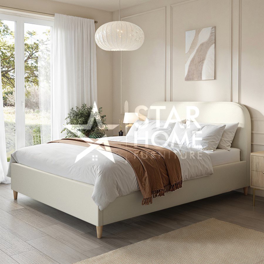 Zara Velvet Frame Bed - SHF