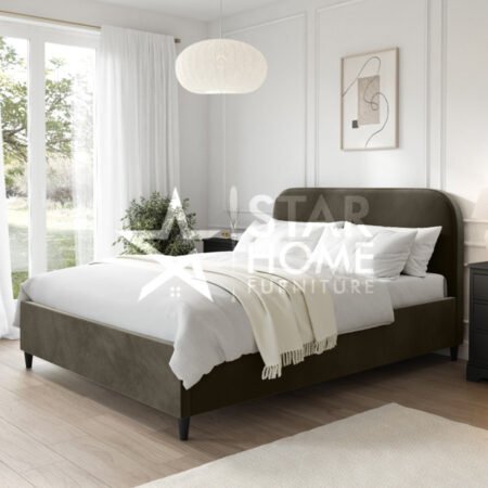 Zara Velvet Frame Bed - SHF