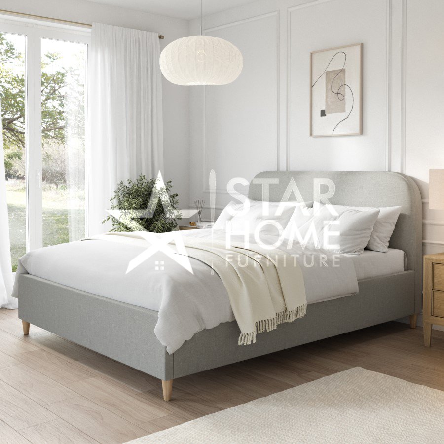 Zara Velvet Frame Bed - SHF