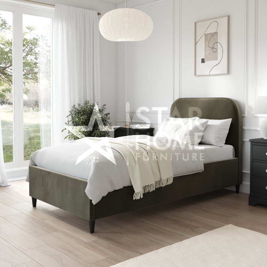 Zara Velvet Frame Bed - SHF