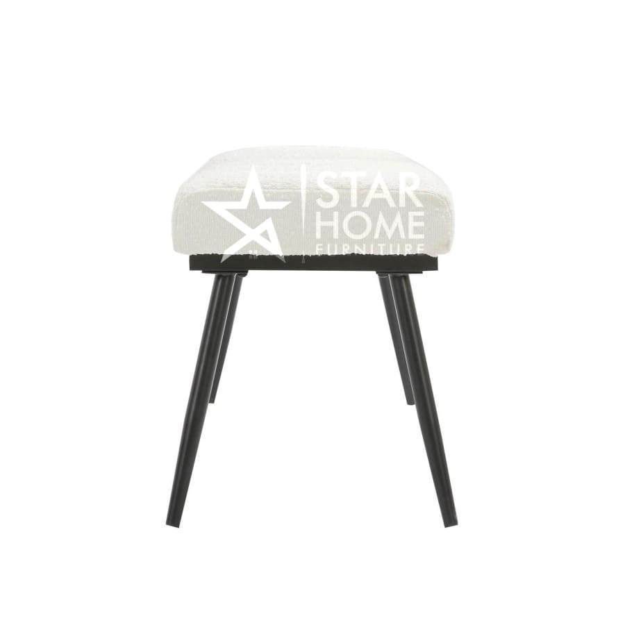 Ally 2-Seater Large Hallway Boucle Bench - SHF