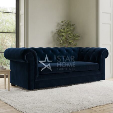Bronte 3-Seater Chesterfield Velvet Sofa - SHF