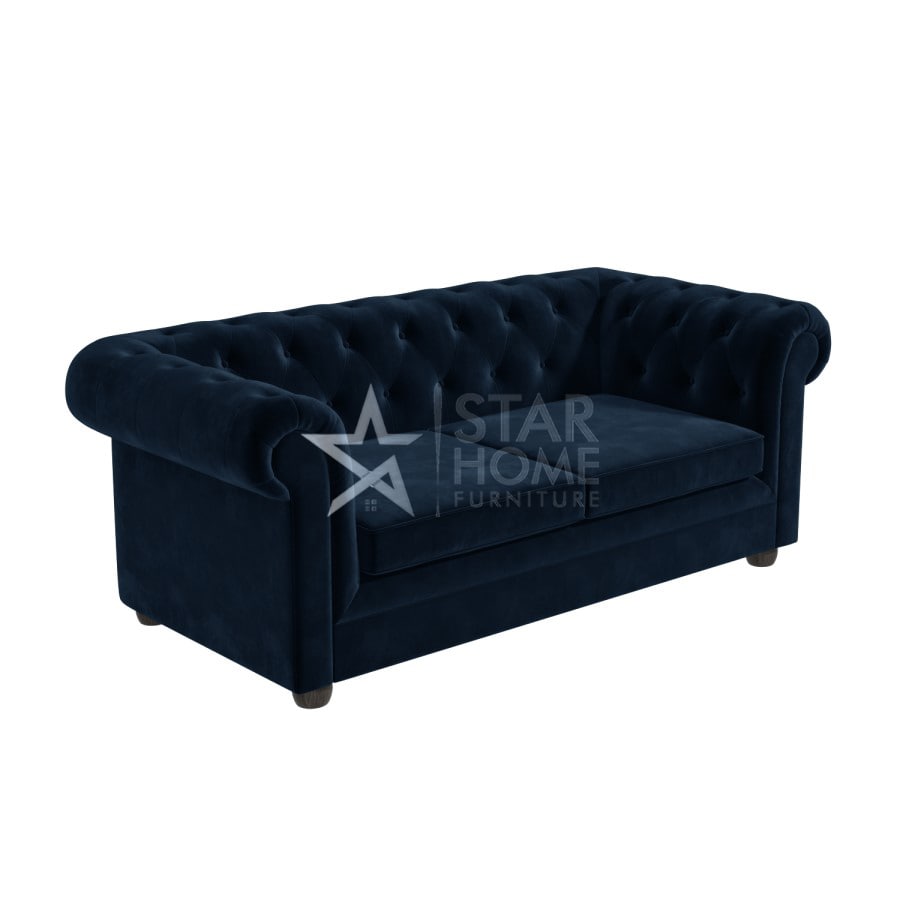 Bronte 3-Seater Chesterfield Velvet Sofa - SHF
