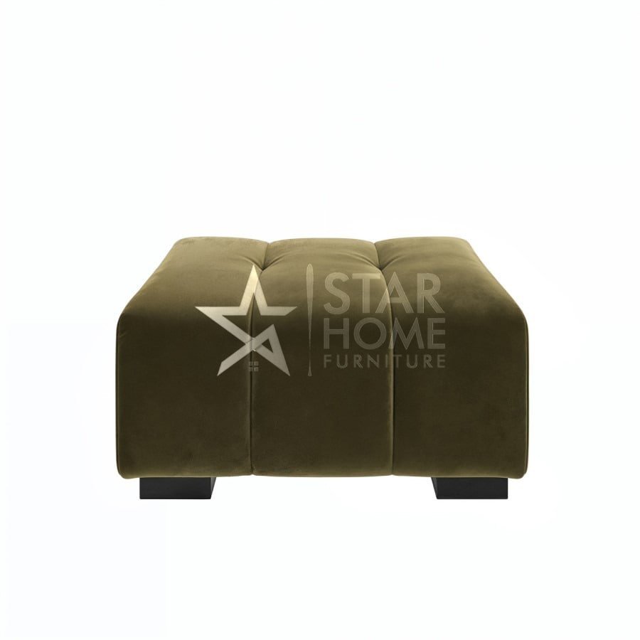 Elod Footstool Velvet - SHF