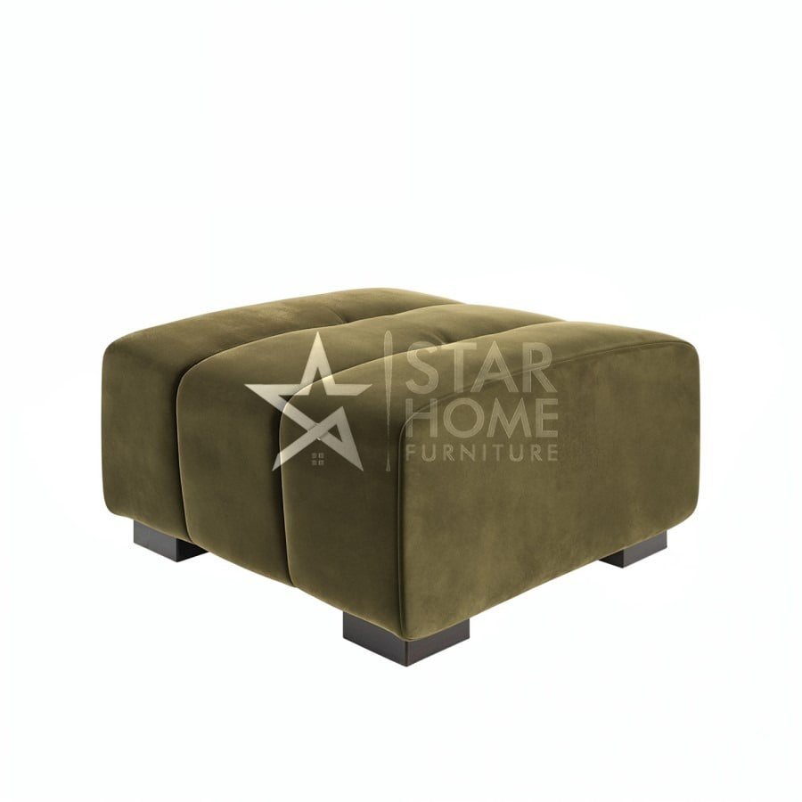 Elod Footstool Velvet - SHF