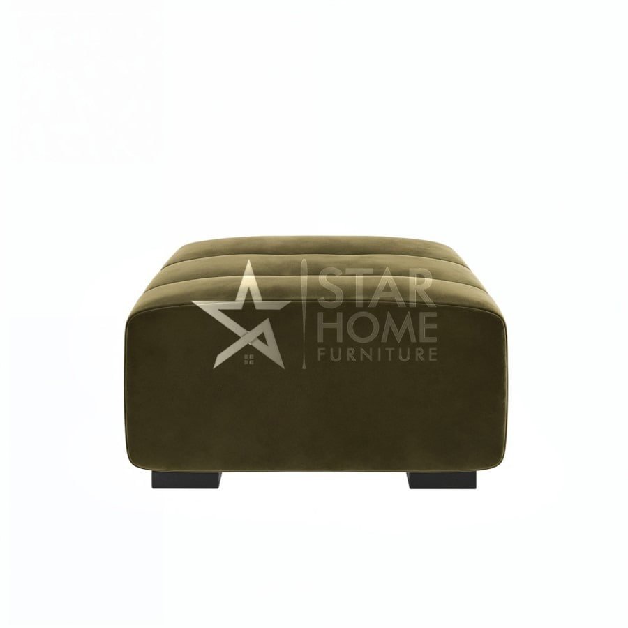 Elod Footstool Velvet - SHF