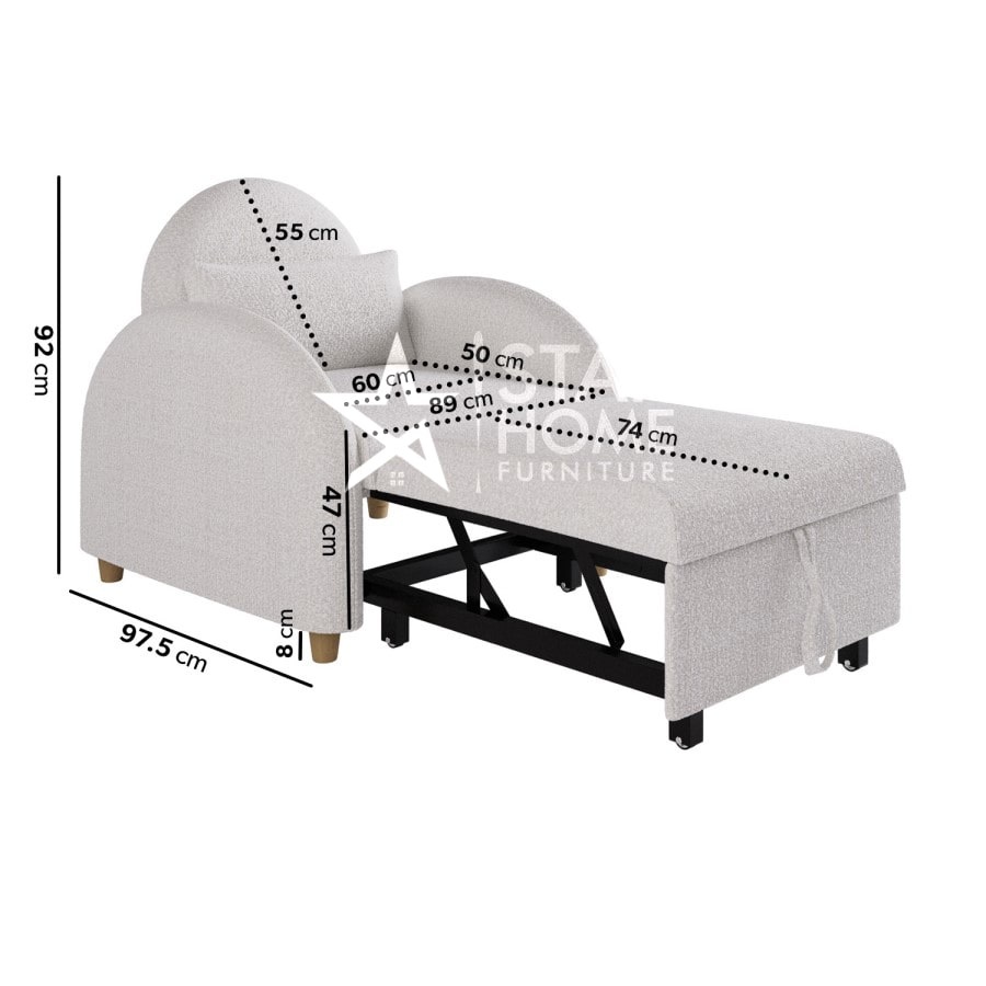 Gene Accent Chair Bed - SHF