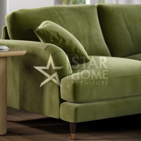 Payton 4-Seater Left Hand Corner Velvet Sofa - SHF
