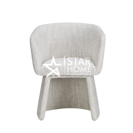 Cher Curved Upholstered Dining Chairs - SHF