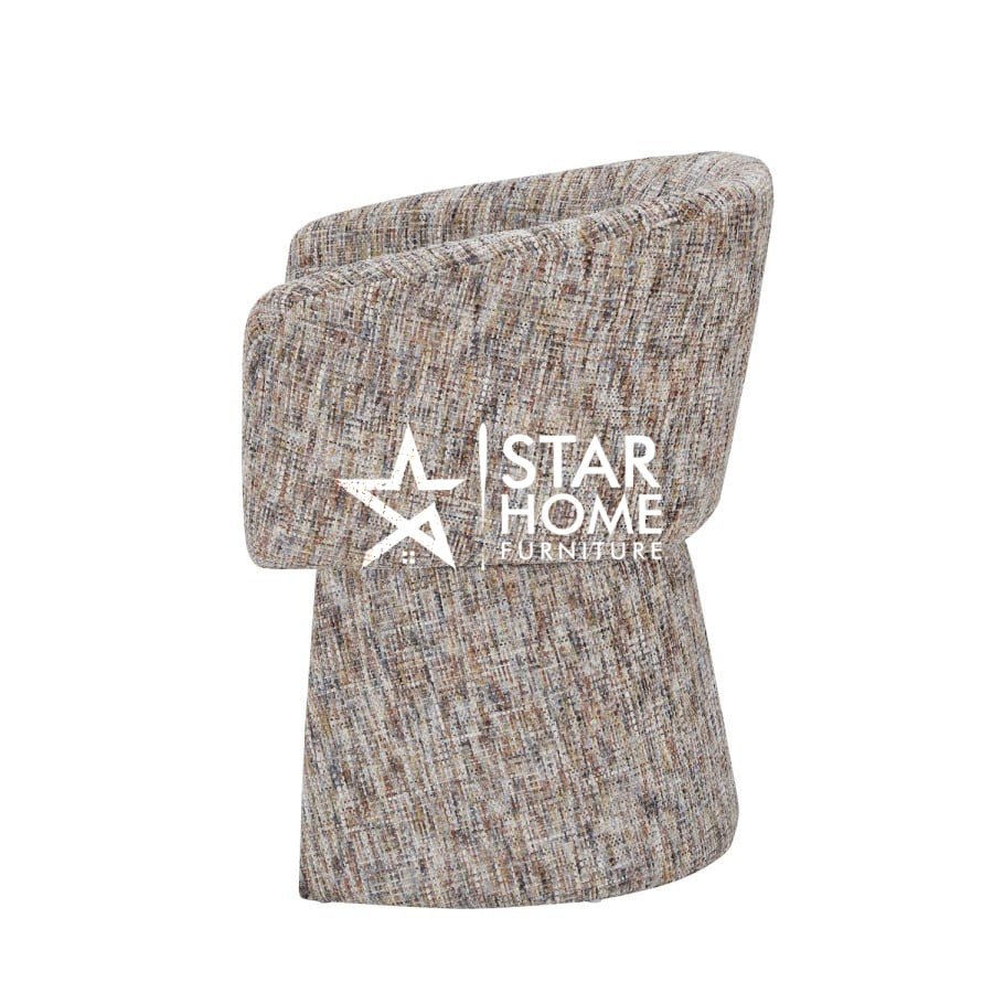 Cher Curved Upholstered Dining Chairs - SHF
