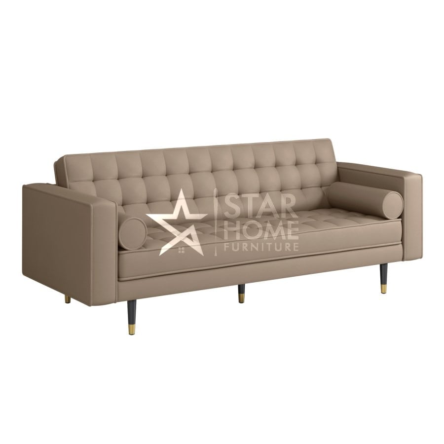Elba 3-Seater Leather Sofa - SHF