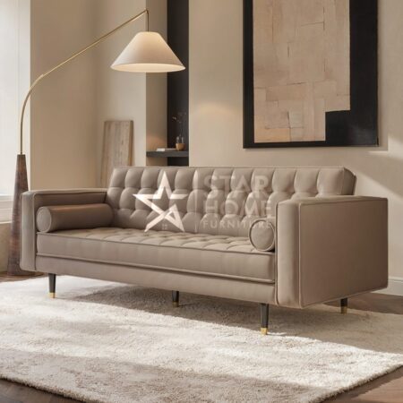 Elba 3-Seater Leather Sofa - SHF