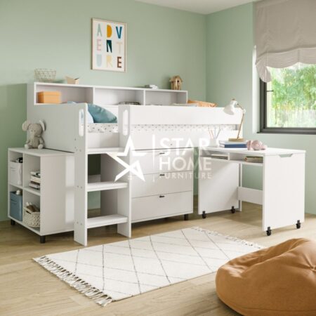 Aire Sleeper Cabin Bed with Desk & Storage – SHF