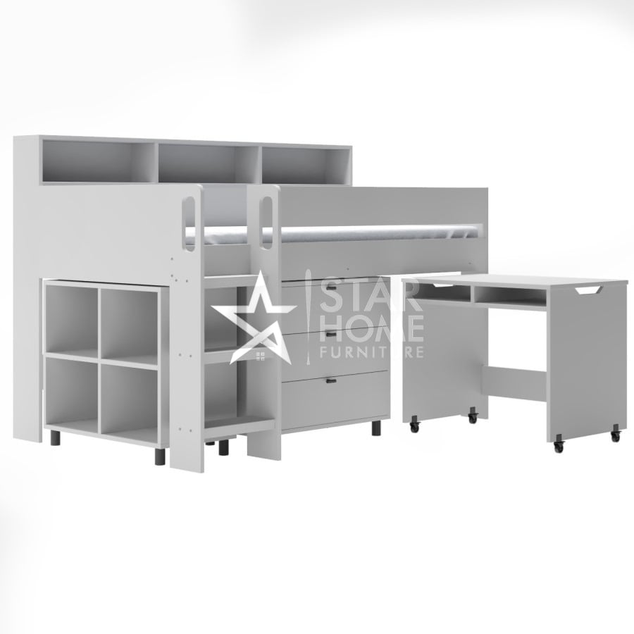 Aire Sleeper Cabin Bed with Desk & Storage – SHF