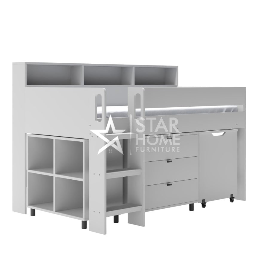 Aire Sleeper Cabin Bed with Desk & Storage – SHF