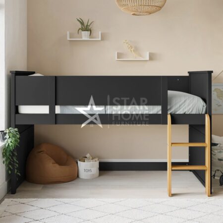 Riley Sleeper Cabin Bed with Oak Ladder - SHF