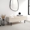 Roman Corduroy Ottoman Hallway Bench with Storage - SHF