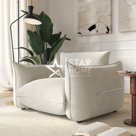 Santo 1-Seater Velvet Armchair – SHF
