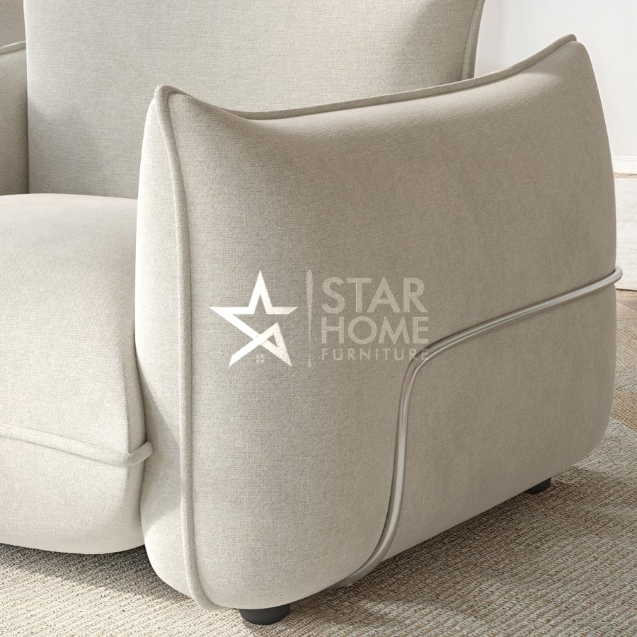 Santo 1-Seater Velvet Armchair – SHF