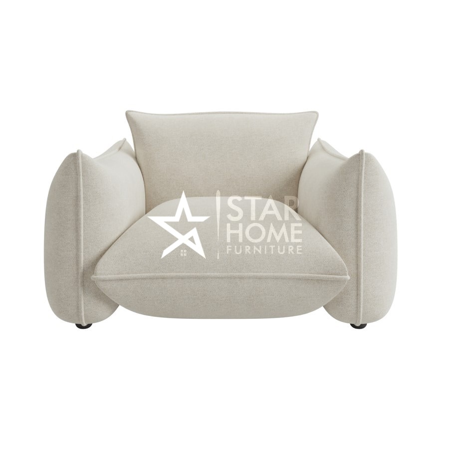 Santo 1-Seater Velvet Armchair – SHF