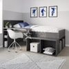 Ellison Cabin Bed with Desk and Storage - SHF