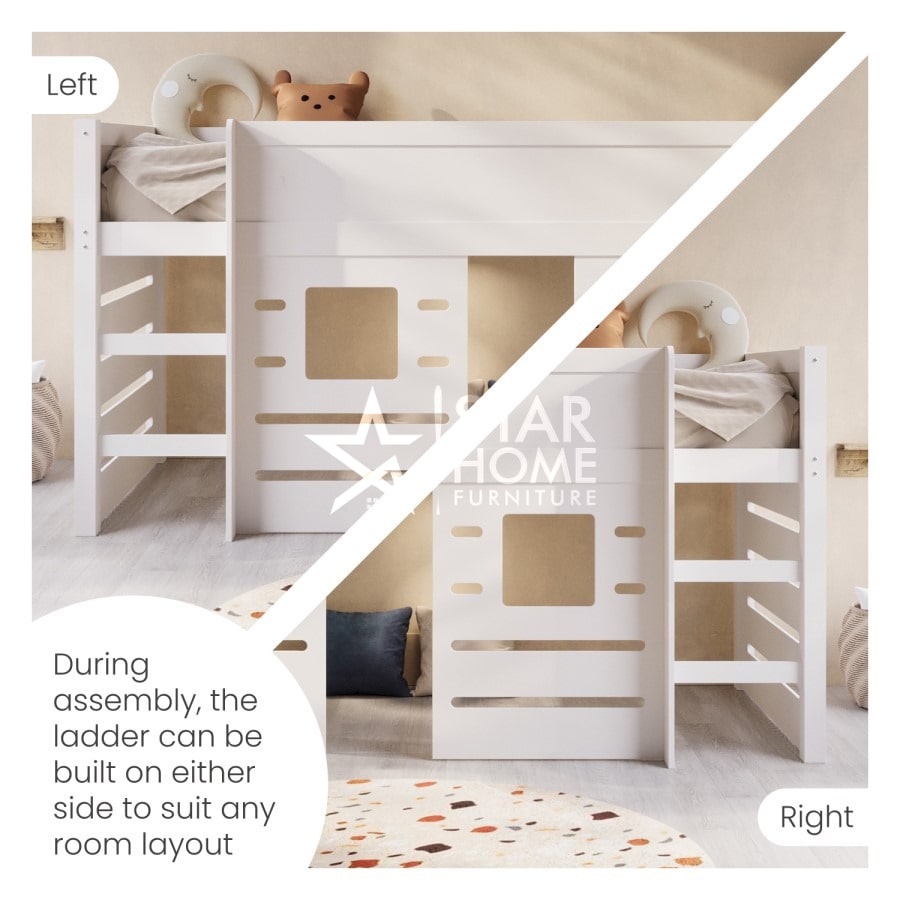 Saint House Cabin Bed with Den - SHF